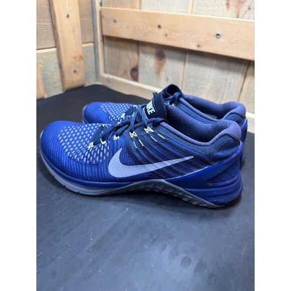 Nike Metcon DSX Flyknit Dark Royal Blue Mens 7.5 Training Shoes main image 5